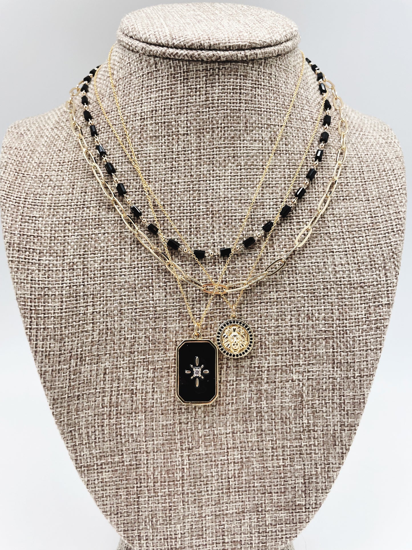 BACK IN BLACK NECKLACE
