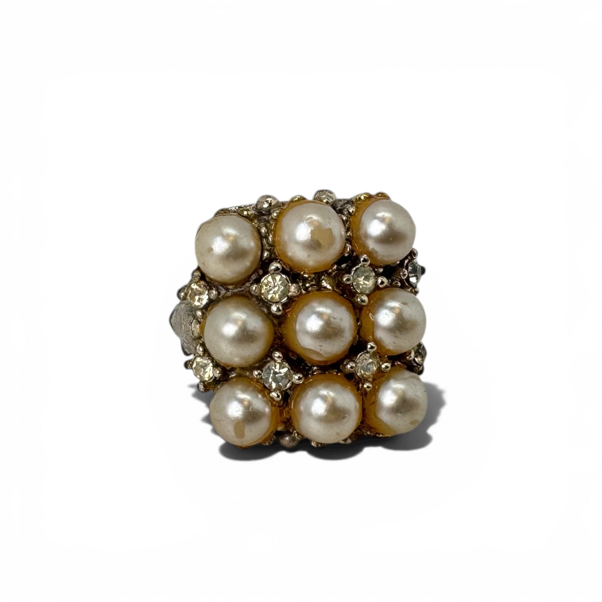 CHAMPAGNE PEARL RING