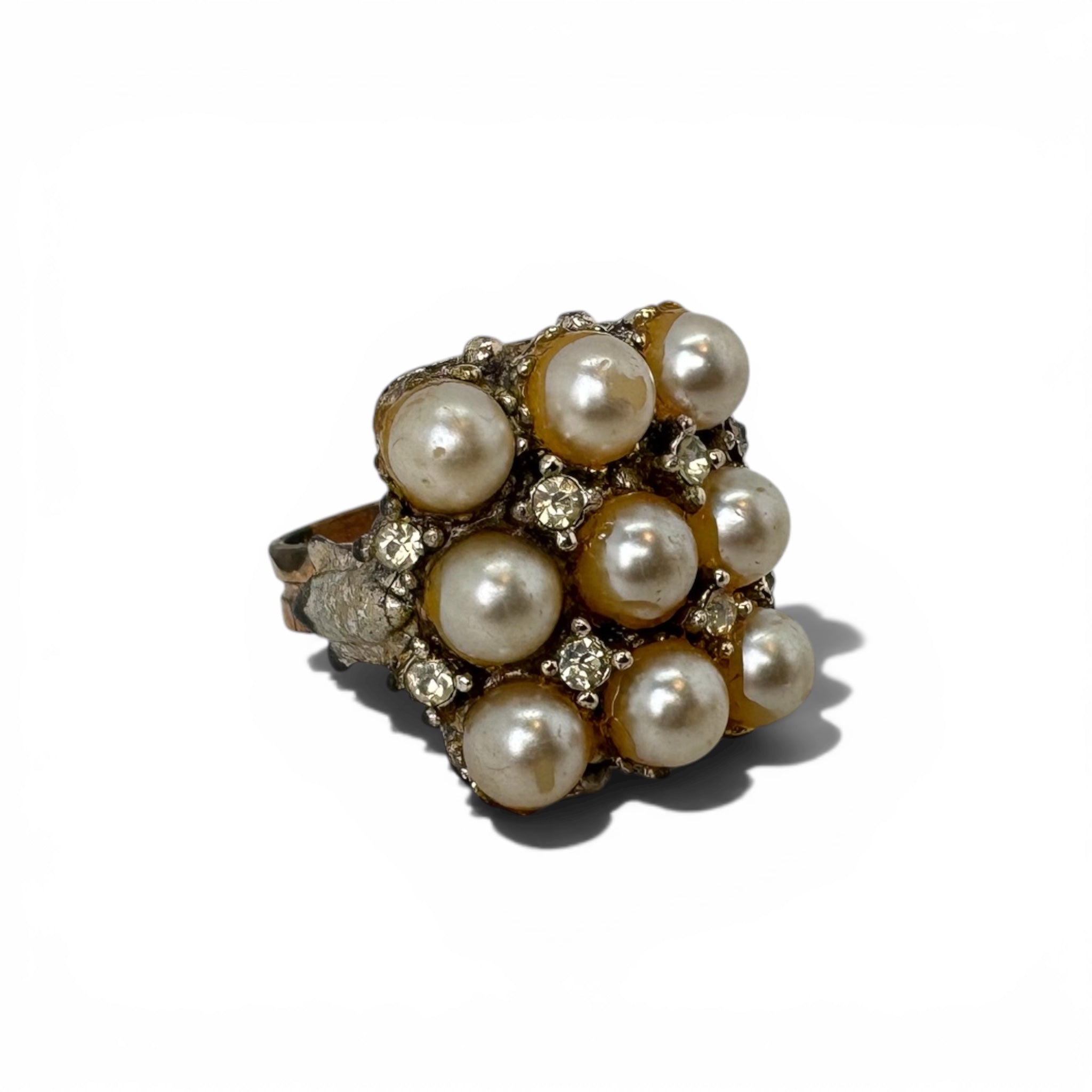 CHAMPAGNE PEARL RING